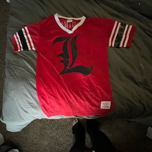 Womens Size XS UofL Short Sleeve Jersey